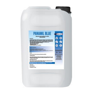 Ср-во для гигиены вымени после доения Panamil Blue на основе хлоргексидина биглюконата, 20 л